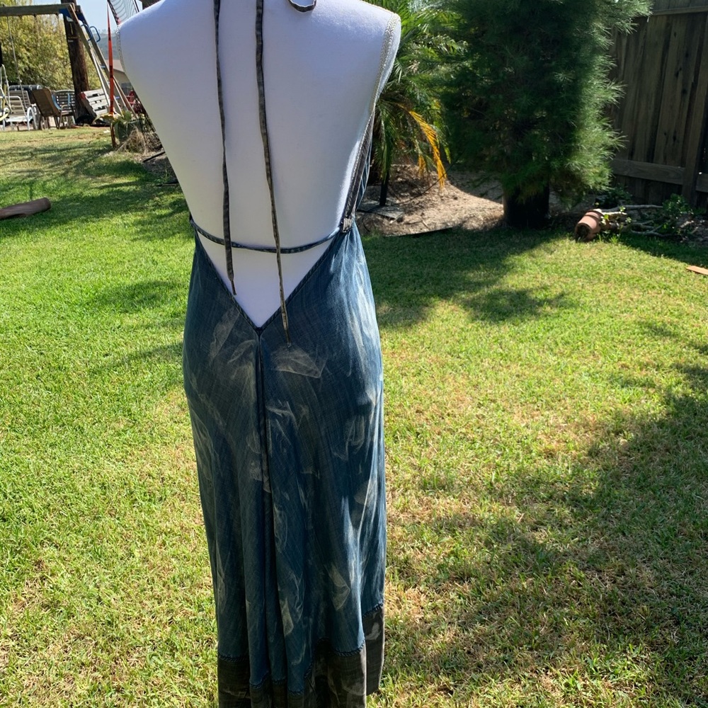 True Religion Denim Halter Dress